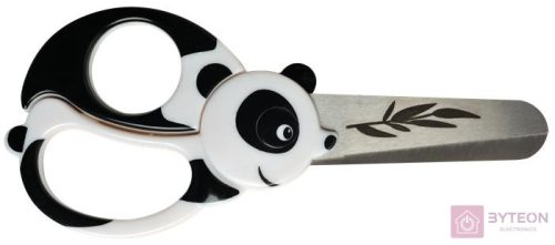 Fiskars  13 cm - panda gyermekolló