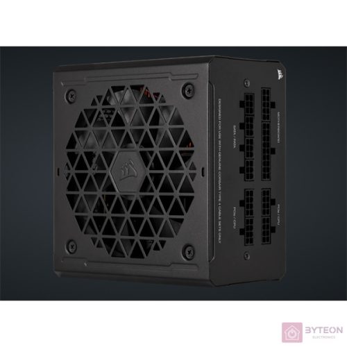 Corsair RM750e 750W 80+ Gold ventillátorral moduláris dobozos tápegység