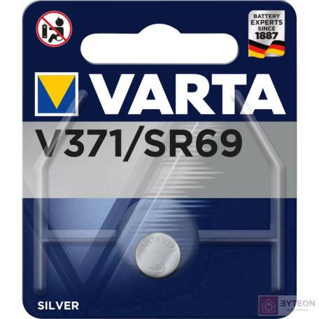 Varta 371101401 V371 ezüst gombelem
