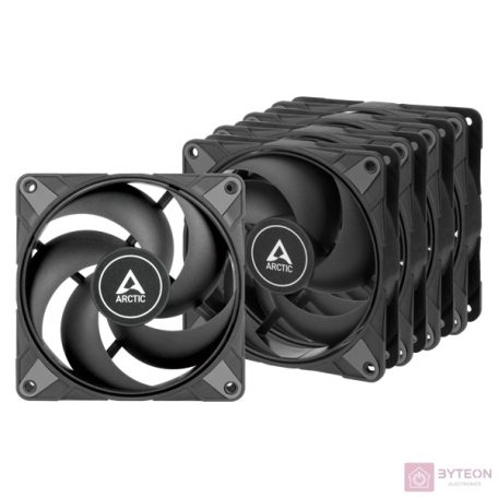 Arctic P12 Max 120mm 5db fekete ventilátor