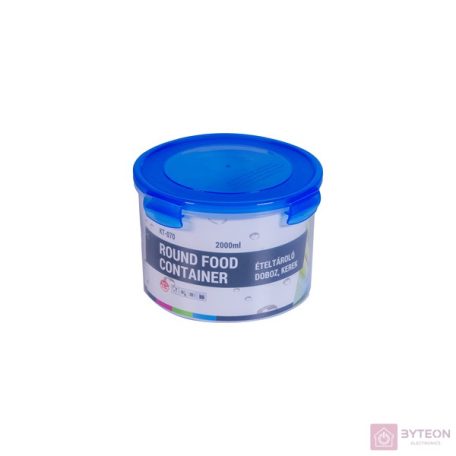 TOO KT-070 2000ml-es kerek ételtároló doboz