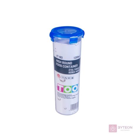 TOO KT-083 1200ml-es kerek, 28cm magas ételtároló doboz