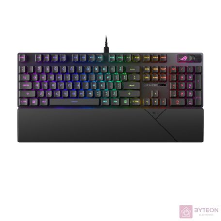 Asus ROG Strix Scope II RX HUN USB fekete vezetékes billentyűzet