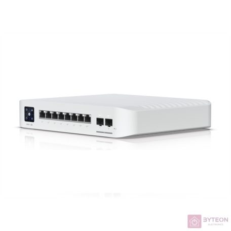 Ubiquiti USW-Pro-8-PoE 8port GbE LAN 6xPoE/PoE+ 2x PoE++ 2xSFP+ port 120W port L3 menedzselhető switch