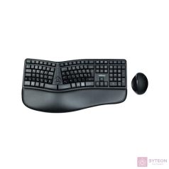   Zalman ZM-K690M ergonómikus vezeték nélküli billentyűzet + egér (A)