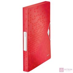 Leitz WOW JUMBO A4 pp piros gumis mappa