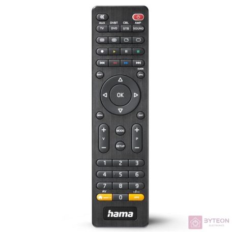 Hama 221054 FITV 8in1 fekete univerzális távirányító