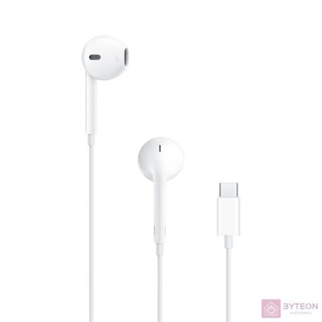 Apple Earpods USB-C csatlakozós távvezérlős fülhallgató