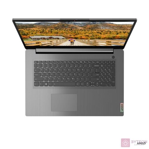Lenovo Ideapad 3 17ALC6 17,3"HD+/AMD Ryzen 7-5700U/12GB/512GB/Int.VGA/FreeDOS/szürke laptop