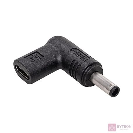 ADA Akyga AK-ND-C10 USB Type-C / 4,5 x 3,0 mm laptop adapter