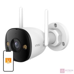   IMOU Bullet 3 /3MP/3,6mm/kültéri/H265/LED30m/SD/kétirányú hang/fehérfényes IP Wifi csőkamera