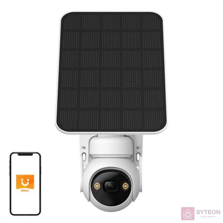 IMOU Cell PT kit napelemmel /3MP/3,6mm/H265/LED20m/fehér fény/SD/kétirányú hang/akkumulátoros Wifi PT kamera