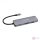 Verbatim 32151 USB-C Pro Multiport CMH-08 8in1 ezüst HUB