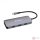 Verbatim 32152 USB-C Pro Multiport CMH-09 9in1 ezüst HUB