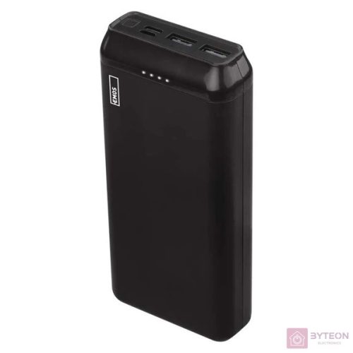 Emos B0527B ALPHA2 20, 20000 mAh, 10 W, fekete powerbank