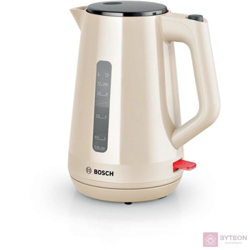 Bosch TWK1M127 1,7 L -es bézs vízforraló