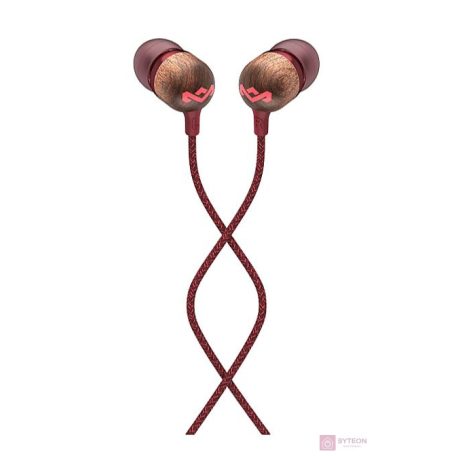 Marley Smile Jamaica vezetékes piros fülhallgató