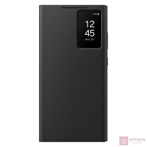 Samsung EF-ZS928CBEGWW Galaxy S24 Ultra Smart View fekete oldalra nyíló tok