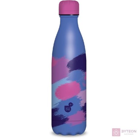 Ars Una 500 ml spotted blue duplafalú fémkulacs