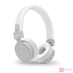   Hama 184197 "FREEDOM LIT" Bluetooth fehér fejhallgató