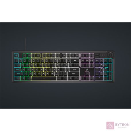Corsair K55 CORE RGB fekete gamer billentyűzet