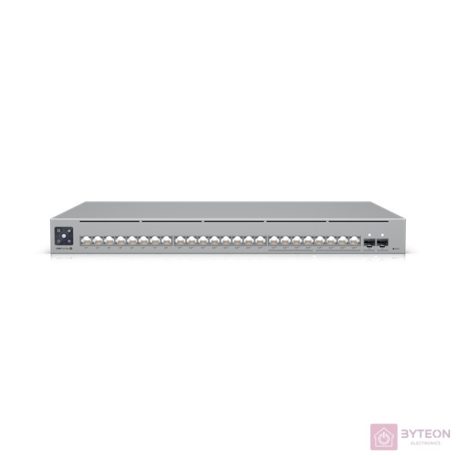 Ubiquiti USW-Pro-Max-24-PoE 16port GbE LAN PoE 8x2.5GbE Multi-Gigabit LAN PoE 2xSFP+ port L3 menedzselhető switch