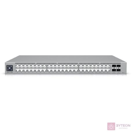 Ubiquiti USW-Pro-Max-48-PoE 32port GbE LAN PoE++ 16x 2,5GbE Multi-Gigabit LAN PoE++  4xSFP+ port L3 menedzselhető switch