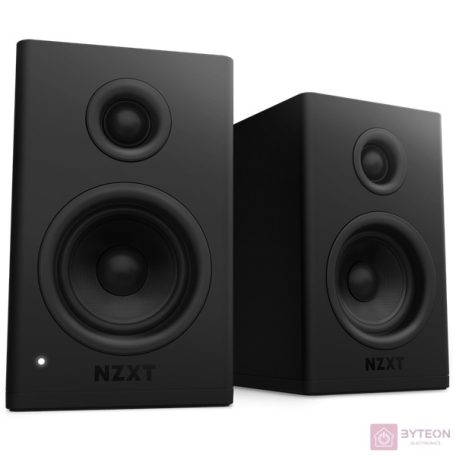 NZXT Relay Gaming Speakers 3" V2  fekete hangszóró pár