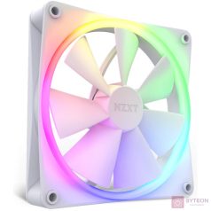  NZXT F140 RGB Duo (single pack) 14 cm 1800RPM fehér ház ventilátor