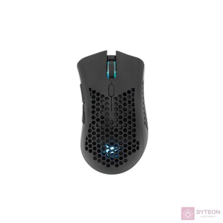 White Shark LIONEL WGM-5012B vezeték nélküli fekete gamer egér