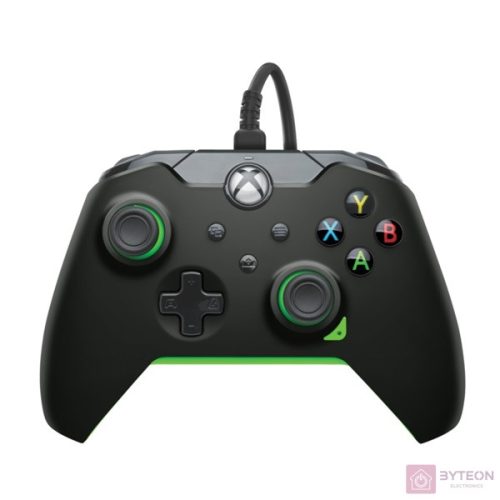 PDP Xbox Series X|S/Xbox One/PC vezetékes neon fekete kontroller
