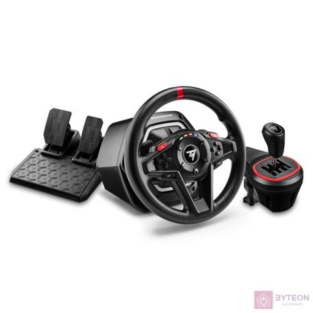 Thrustmaster T-128 Shifter Pack Xbox One/Series X/S/PC versenykormány + Add-On váltó + pedál csomag