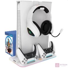   Canyon CND-CSPS5W PS5 fehér multifunkcionális hűtő állvány