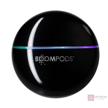 Boompods Earshot True Wireless Bluetooth fekete fülhallgató