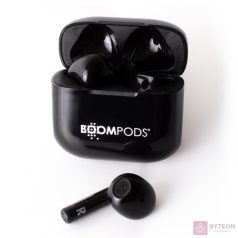   Boompods Compact Buds True Wireless Bluetooth fekete fülhallgató