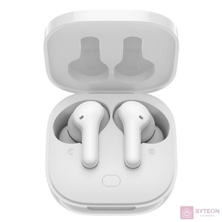 Boompods Bassline Compact True Wireless Bluetooth fehér fülhallgató