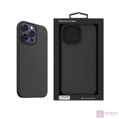   NextOne IPH-14PRO-MAGCASE-BLACK iPhone 14 Pro fekete szilikon MagSafe hátlap
