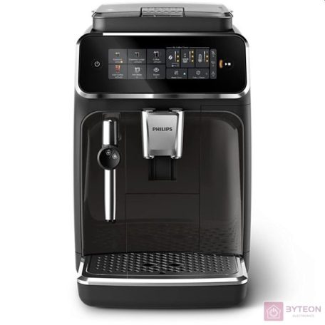 Philips EP3323/40 3300 manuális tejhabosítóval fekete automata kávéfőző