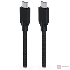 Genius ACC-C2CC-3A 1,5m fekete adat- és töltőkábel