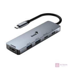 Genius UH-500 szürke USB hub