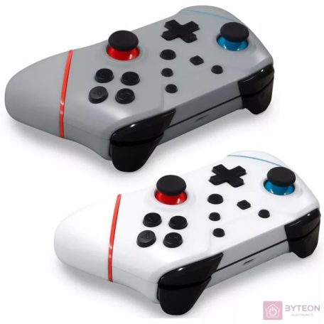 Armor3 NuChamp Nintendo Switch vezeték nélküli kontroller csomag (2db) (Fehér, Ezüst)