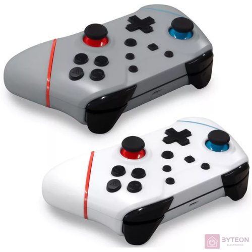 Armor3 NuChamp Nintendo Switch vezeték nélküli kontroller csomag (2db) (Fehér, Ezüst)