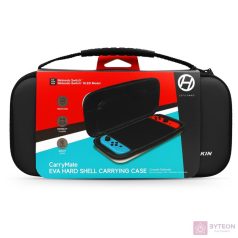  Hyperkin CarryMate EVA Nintendo Switch/Switch OLED/Switch Lite Fekete erősített utazótok