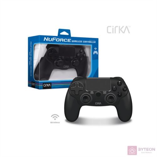 Cirka NuForce PS4/PC/Mac fekete vezeték nélküli kontroller