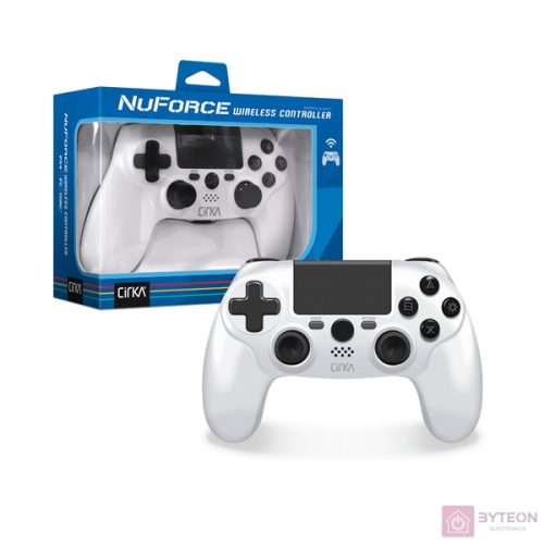 Cirka NuForce PS4/PC/Mac fehér vezeték nélküli kontroller