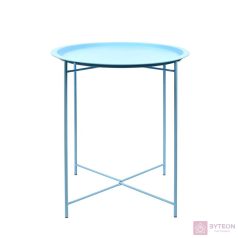 Összecsukható kék kisasztal