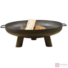 Fém tűzrakó tál, 70 cm átmérőjű