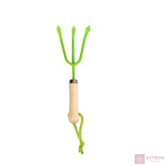 Gyerek kézi gereblye, zöld