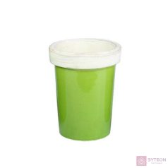 Terrakotta virágtartó, fűzöld