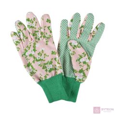 Rózsa mintás kerti kesztyű, pink Rózsa mintás kerti kesztyű, pink